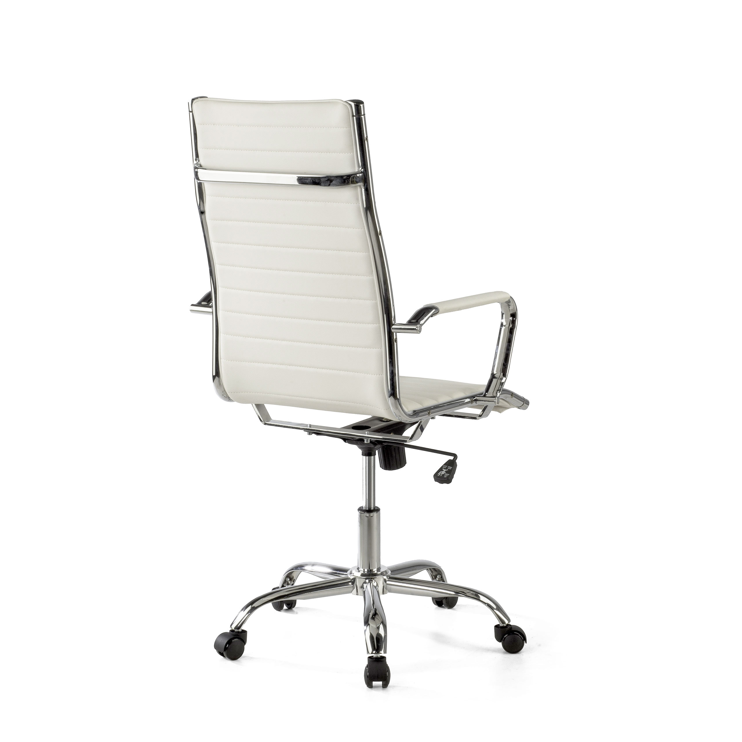 Sedia ufficio design Vogue, Struttura cromata, schienale ...